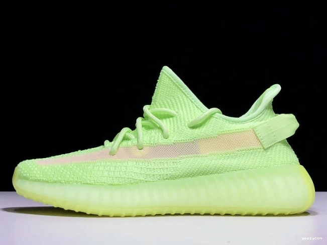 the 350 Glow Adidas Yeezy EG5293 Dark Boost in V2 0815